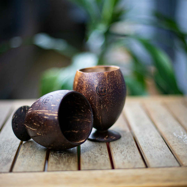 Coconut Shell Cups (Pack of 2)