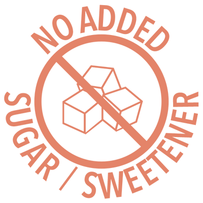 no added sweetener