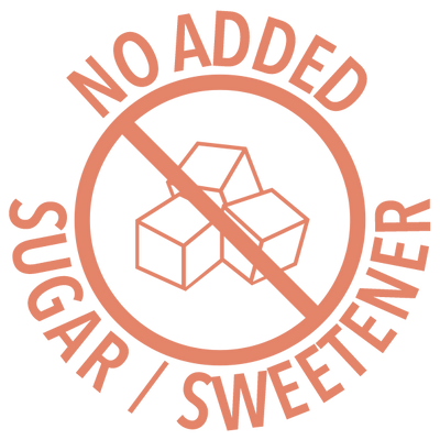 no added sweetener